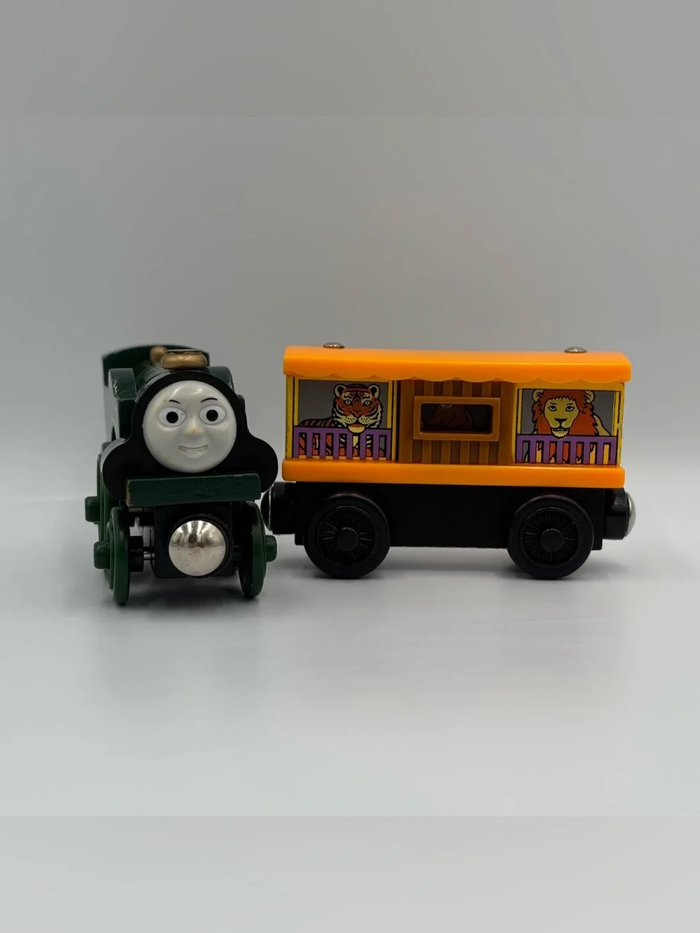 RARE Y2K Thomas & Friends Emily & Zoo Car Diecast Train Vehicle Cars Toy Lot